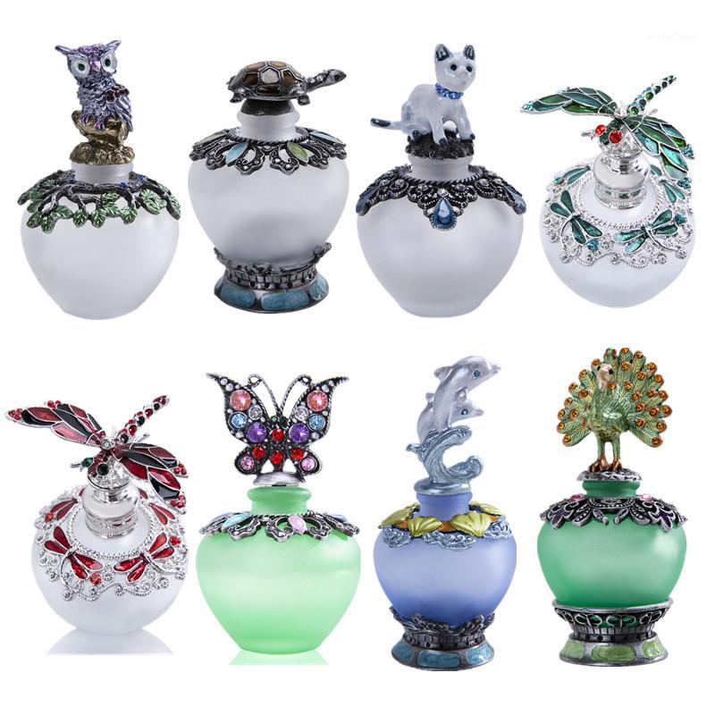 H&D 8 Kinds Fancy Retro Frosted Restoring Glass Perfume Bottle with Animal Stopper 40ml Empty Refillable Container Decor Gift1
H&D 8 Kinds Fancy Retro Frosted Restoring Glass Perfume Bottle with Animal Stopper 40ml Empty Refillable Container Decor Gift1