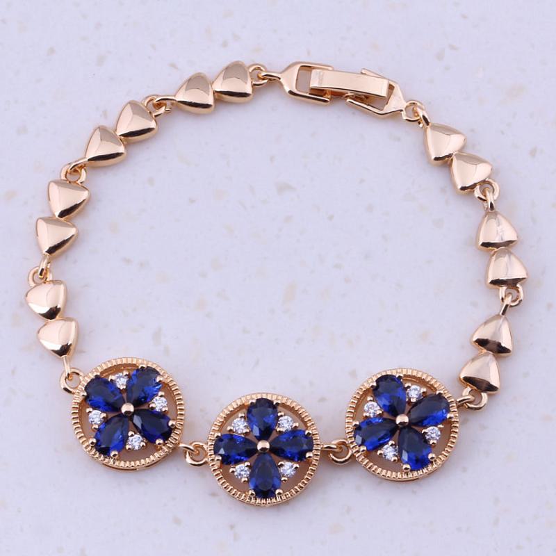 Exclusive Blue Imitation Crystal Yellow Gold Color Cheap Charm Bracelets For Women Trendy Jewelry Free Gift Box I0273
Exclusive Blue Imitation Crystal Yellow Gold Color Cheap Charm Bracelets For Women Trendy Jewelry Free Gift Box I0273