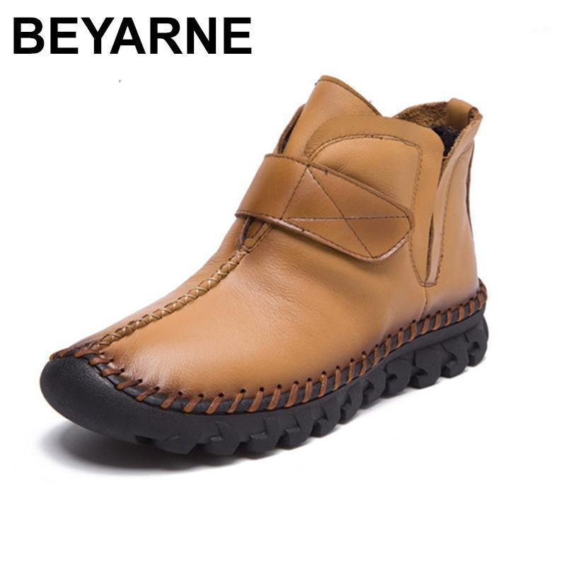 BEYARNE New fashion women Genuine Leather Boots Vintage Style Flat Booties Zip Ankle Boots Women's Shoes zapatos mujer1, Brown
BEYARNE New fashion women Genuine Leather Boots Vintage Style Flat Booties Zip Ankle Boots Women's Shoes zapatos mujer1, Brown
