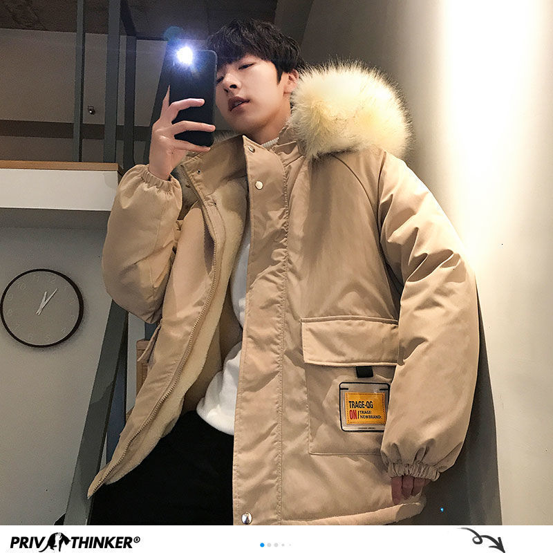2021 New Privathinker Korean Men's Winter Warm Parka Jackets Thicken Men Casual Oversized Coats 5XL Plus Size Man Parkas Clothing 2EJW, Black
2021 New Privathinker Korean Men's Winter Warm Parka Jackets Thicken Men Casual Oversized Coats 5XL Plus Size Man Parkas Clothing 2EJW, Black