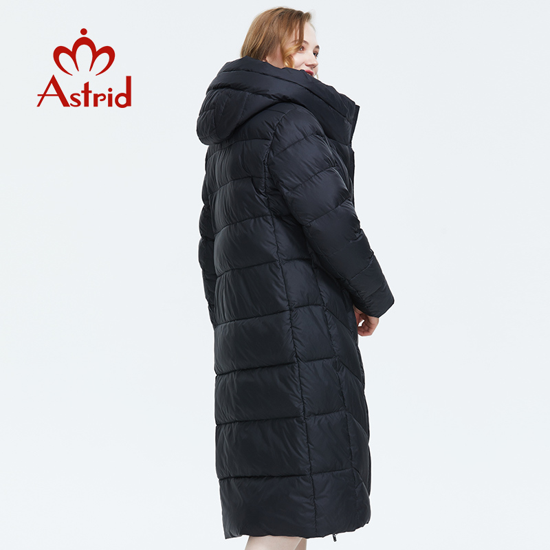 Astrid Winter new arrival down jacket women with a hood loose clothing outerwear quality thick cotton fashion coat AR-7053 201217