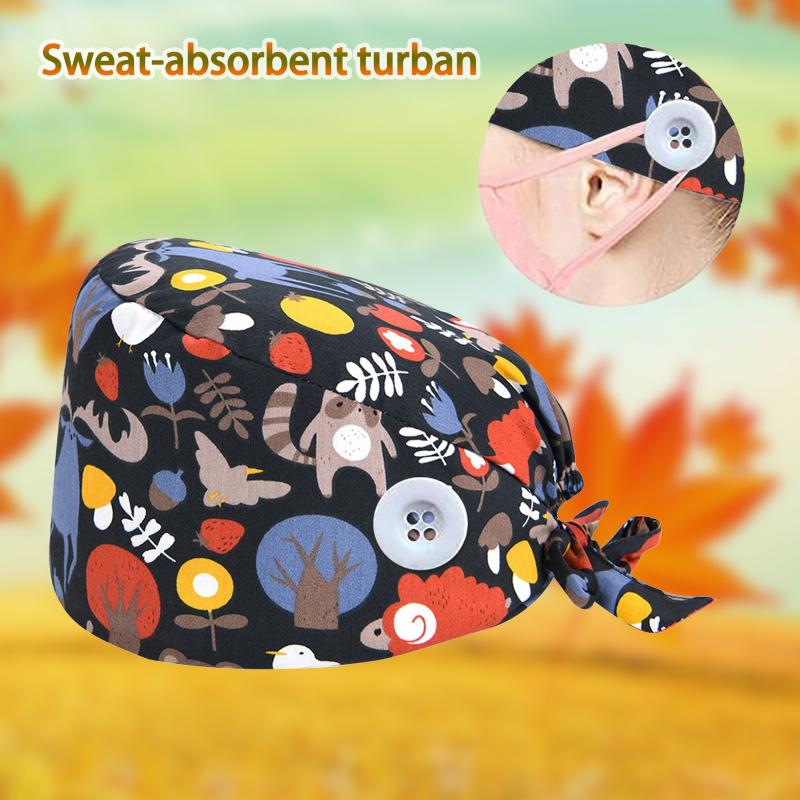 Scrub Cap With Buttons Bouffant Hat With Sweatband for Womens and Mens Gourd Cap Fluffy Turban Party Cosplay Hats
Scrub Cap With Buttons Bouffant Hat With Sweatband for Womens and Mens Gourd Cap Fluffy Turban Party Cosplay Hats
