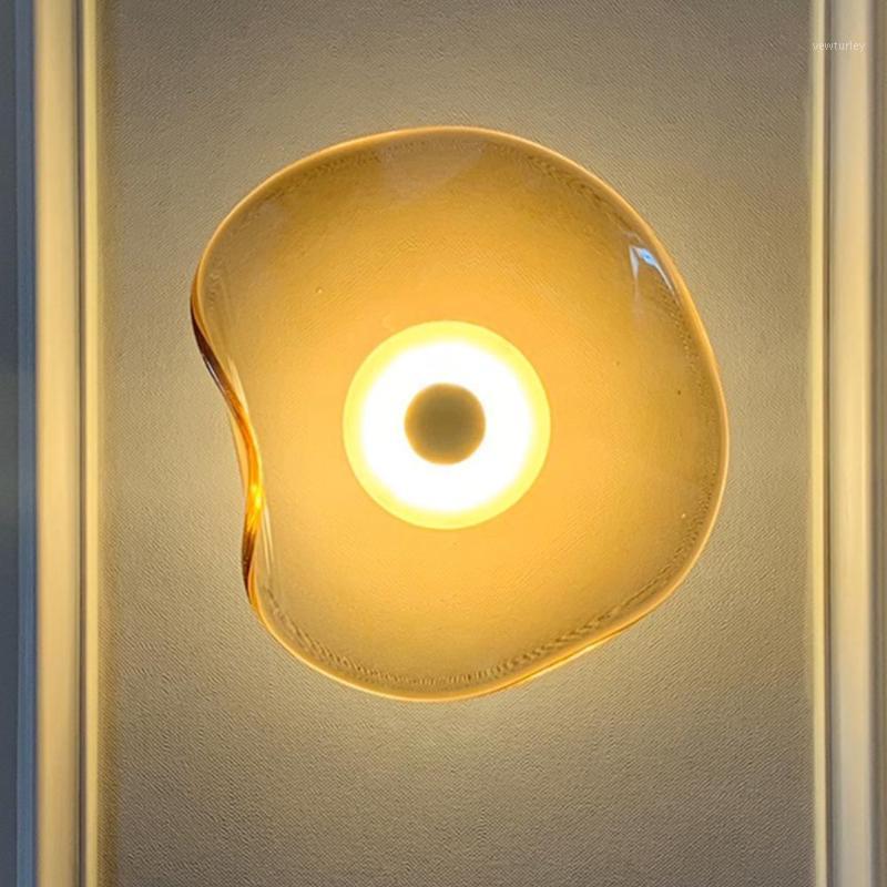 Glass Wall Lamp, LED Wall Sconce,Ins Minimalism Ceiling Light for Bedside Model Room Sofa Background1
Glass Wall Lamp, LED Wall Sconce,Ins Minimalism Ceiling Light for Bedside Model Room Sofa Background1