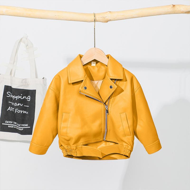 2020 Girls Autum Winter Leather Jackets New Children's Motorcycle Faux Leather Coats Kids Fashion Zipper Jackets, White
2020 Girls Autum Winter Leather Jackets New Children's Motorcycle Faux Leather Coats Kids Fashion Zipper Jackets, White