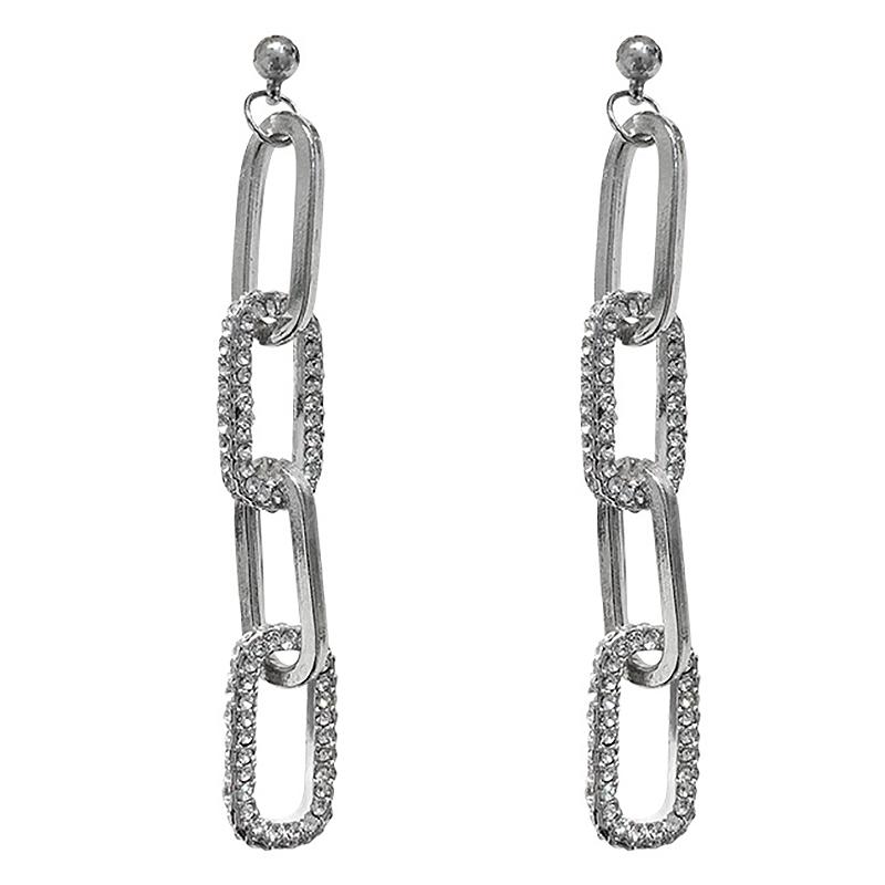 Fashion Long Geometric Drop Earrings for Women Silver-Color Chain Dangle Earrings Jewelry Gifts
Fashion Long Geometric Drop Earrings for Women Silver-Color Chain Dangle Earrings Jewelry Gifts