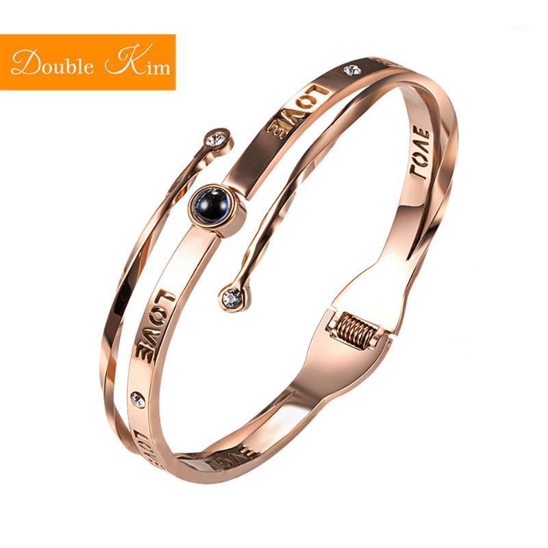100 languages I love you Bracelet Titanium Stainless Steel Material Bangles Rose Gold Color Bracelet Women Fine Trendy Jewelry1
100 languages I love you Bracelet Titanium Stainless Steel Material Bangles Rose Gold Color Bracelet Women Fine Trendy Jewelry1