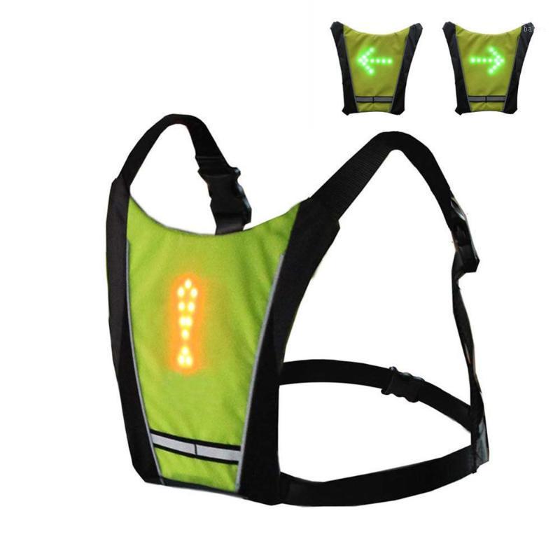 LED Wireless Cycling Vest Bike Safety LED Turn Signal Light Vest Bicycle Reflective Warning Vests with Remote Control 20191, Green
LED Wireless Cycling Vest Bike Safety LED Turn Signal Light Vest Bicycle Reflective Warning Vests with Remote Control 20191, Green