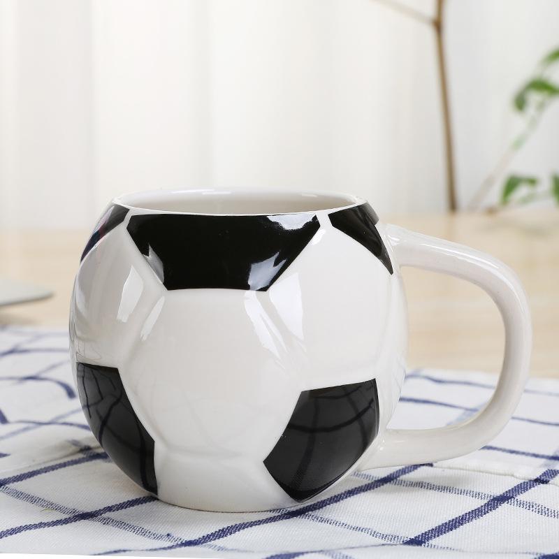 400ML Soccer Coffee Mug Ceramic Soccer Ball Cup for Water Milk Coffee Football Mug Cup Gift for Friend Fans Players, As pic
400ML Soccer Coffee Mug Ceramic Soccer Ball Cup for Water Milk Coffee Football Mug Cup Gift for Friend Fans Players, As pic