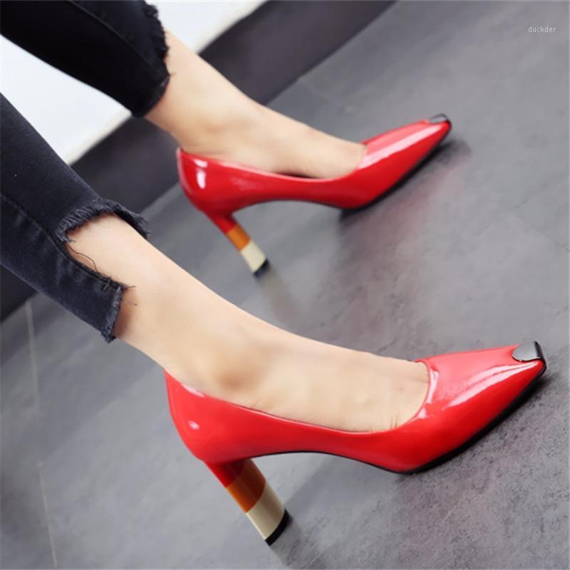 Dropshipping Colored Heel Fashion High Heel Shoes Metal Square Toe Girls Party Wedding Women Shoes Spring Women Pumps High Heels1, Black
Dropshipping Colored Heel Fashion High Heel Shoes Metal Square Toe Girls Party Wedding Women Shoes Spring Women Pumps High Heels1, Black
