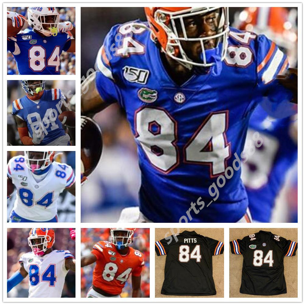 NCAA Florida Gators 84 Kyle Pitts New Black Football stitched Jerseys women men youth jerseys BLUE ORANGE WHITE High quality, Colour 4
NCAA Florida Gators 84 Kyle Pitts New Black Football stitched Jerseys women men youth jerseys BLUE ORANGE WHITE High quality, Colour 4