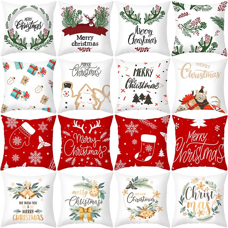 New Year 2021 Christmas 45x45cm Cushion Cover Sofa Seat christmas decorations for home decor Navidad 2020 Natal kerst
New Year 2021 Christmas 45x45cm Cushion Cover Sofa Seat christmas decorations for home decor Navidad 2020 Natal kerst