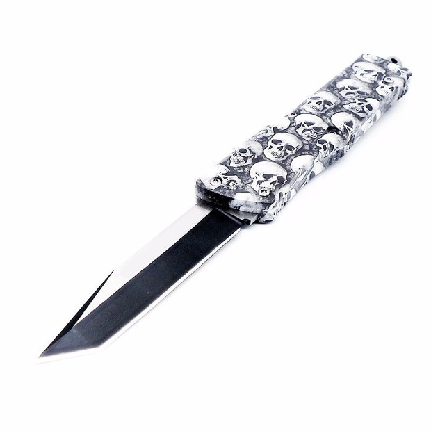 A16 white skull 10 models double action tactical hunting automatic auto pocket folding fixed blade knives xmas gift knives
A16 white skull 10 models double action tactical hunting automatic auto pocket folding fixed blade knives xmas gift knives