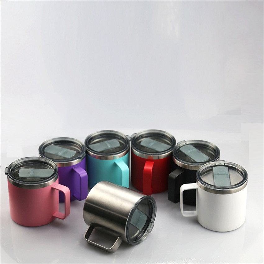 NEW!18oz Spray-painting coffee mugs with lid and handle 7 colors stainless steel water bottles DIY double insulated cups office cup A13, Customize
NEW!18oz Spray-painting coffee mugs with lid and handle 7 colors stainless steel water bottles DIY double insulated cups office cup A13, Customize
