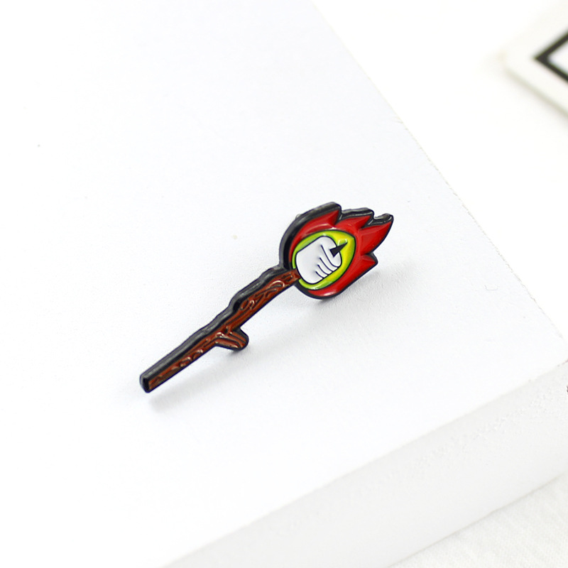 Match Candle shape Red flame Brooch Cartoon Enamel Pins Candle Brooch For Women jewelry Halloween pins Accessories gift Brosche, As picture
Match Candle shape Red flame Brooch Cartoon Enamel Pins Candle Brooch For Women jewelry Halloween pins Accessories gift Brosche, As picture
