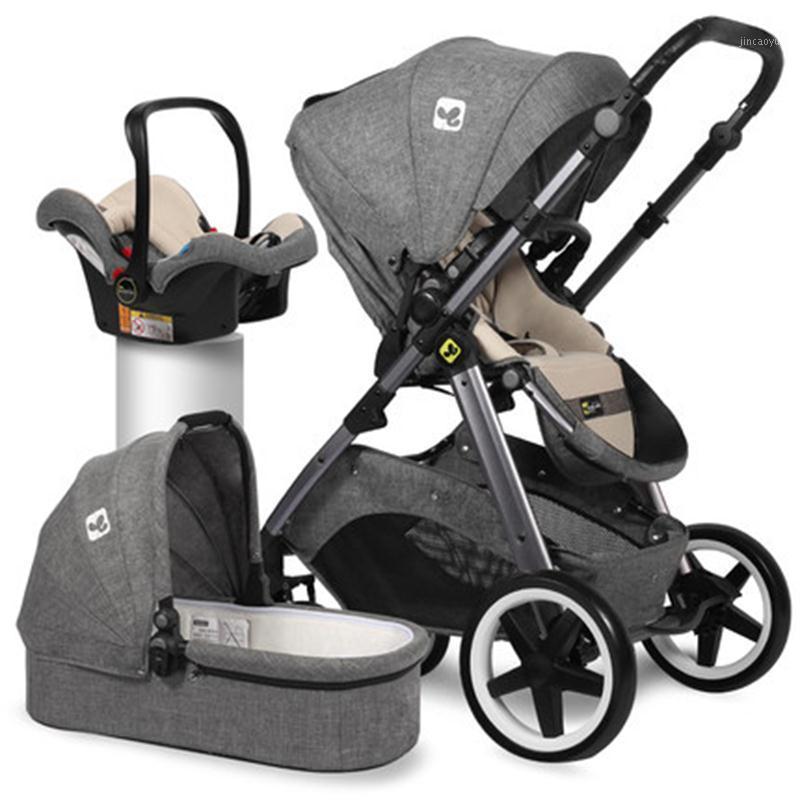 Luxury 3 In 1 Baby Stroller High View Pram Two Way Absorber Multi-function Lightweight Kid Car1
Luxury 3 In 1 Baby Stroller High View Pram Two Way Absorber Multi-function Lightweight Kid Car1