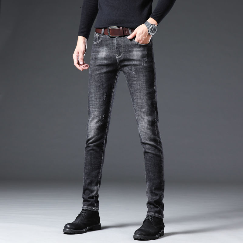 Brem 2021 Men's Spring/winter New Fine Foot Longer Size 28-36 Denim Pants Young Clothes 4R6B, Dark gray.
Brem 2021 Men's Spring/winter New Fine Foot Longer Size 28-36 Denim Pants Young Clothes 4R6B, Dark gray.