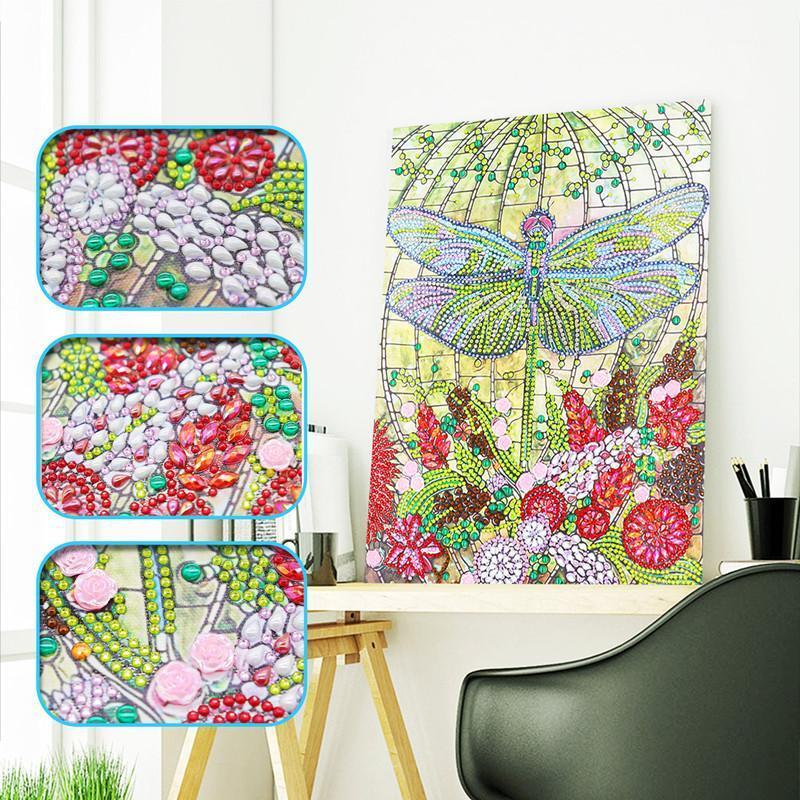 DIY Diamond Embroidery Dragonfly Shaped Diamond Painting Modern Pattern Rhinestone Crystal New Arrival1
DIY Diamond Embroidery Dragonfly Shaped Diamond Painting Modern Pattern Rhinestone Crystal New Arrival1