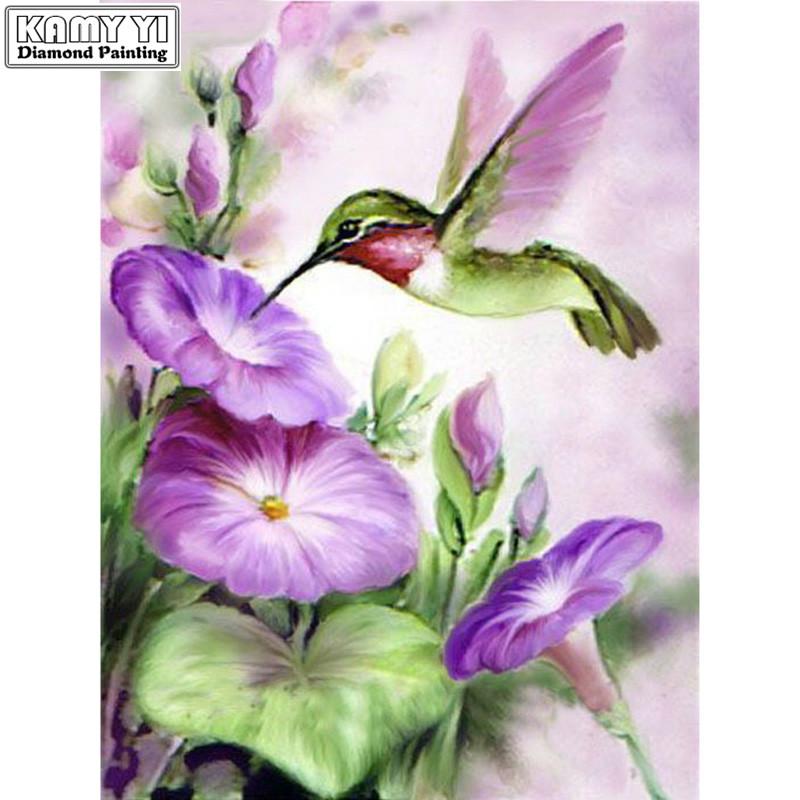 3d full diamond painting purple flowers handmade diamond embroidery Hummingbird stickers 5d diy pictures of Rhinestone
3d full diamond painting purple flowers handmade diamond embroidery Hummingbird stickers 5d diy pictures of Rhinestone