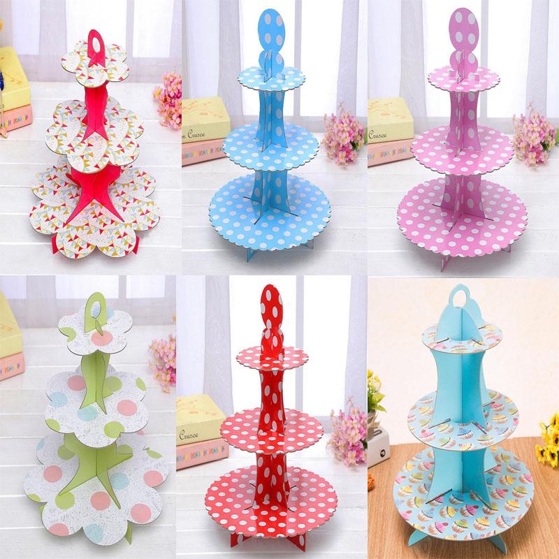 New Cartoon Paper Cake Stand Three Layers Folding Cupcake Dessert Holder Rack Birthday Event Party Supplies Wedding
New Cartoon Paper Cake Stand Three Layers Folding Cupcake Dessert Holder Rack Birthday Event Party Supplies Wedding