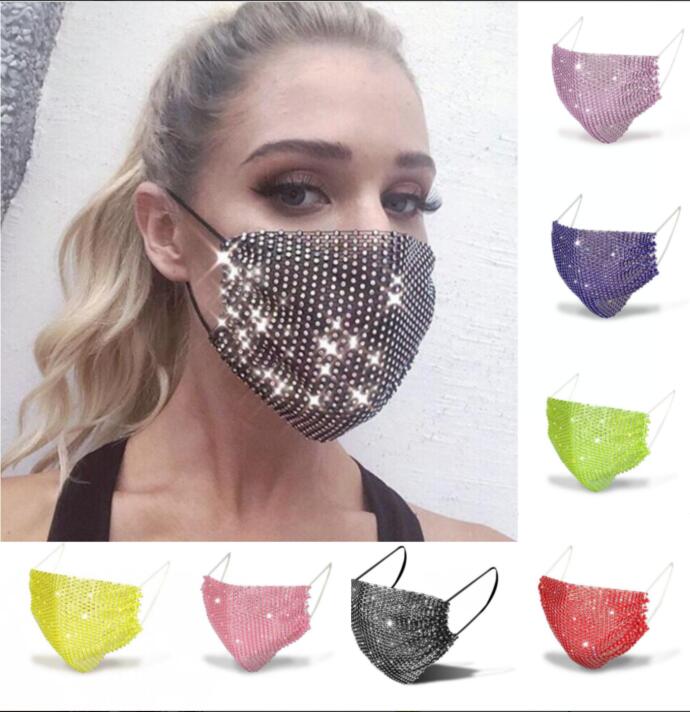 pink blue 50pcs Fashion Colorful Mesh Masks Bling Diamond Party Mask Rhinestone Grid Net Mask Washable Sexy Hollow Mask for Women
pink blue 50pcs Fashion Colorful Mesh Masks Bling Diamond Party Mask Rhinestone Grid Net Mask Washable Sexy Hollow Mask for Women