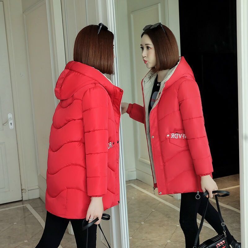 Orwindny Wadded Clothing Female Women's Winter Cotton Jacket Slim Parkas Ladies Coats Plus Size M-3Xl 201127