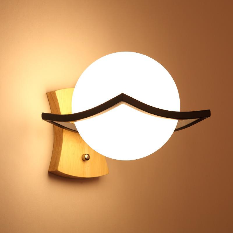 2020 New Modern Led Glass Spherical Wall Light Living Room Corridor Hallway Bedroom Wooden Bedside Lamp Decoration Ball Shape
2020 New Modern Led Glass Spherical Wall Light Living Room Corridor Hallway Bedroom Wooden Bedside Lamp Decoration Ball Shape
