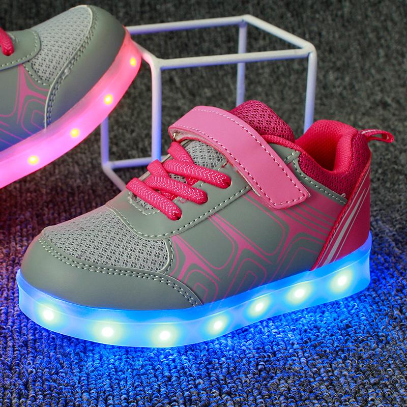 Led Children Shoes Fashion 2020 USB Charging Basket Shoes With Light Up Kids Casual Boys&Girls Luminous Sneakers Glowing Shoe, Pink
Led Children Shoes Fashion 2020 USB Charging Basket Shoes With Light Up Kids Casual Boys&Girls Luminous Sneakers Glowing Shoe, Pink