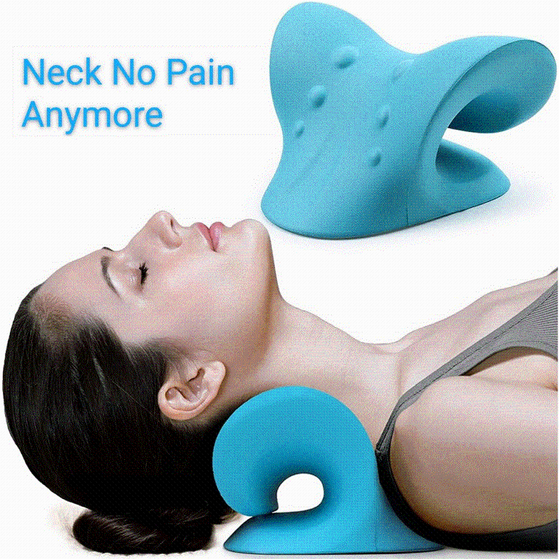 JAFVN Neck and Shoulder Relaxer, Cervical Traction Device for TMJ Pain Relief and Cervical Spine Alignment, Chiropractic Pillow
JAFVN Neck and Shoulder Relaxer, Cervical Traction Device for TMJ Pain Relief and Cervical Spine Alignment, Chiropractic Pillow