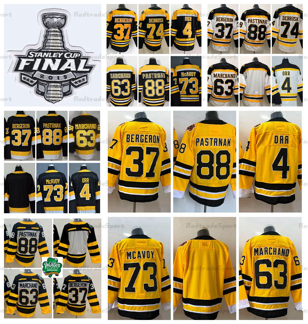 2021 Reverse Retro 88 David Pastrnak 37 Patrice Bergeron (C) Hockey Jerseys 63 Brad Marchand 73 McAvoy 74 Jake DeBrusk 4 Bobby Orr Alternate Winter Classic Final Jersey
2021 Reverse Retro 88 David Pastrnak 37 Patrice Bergeron (C) Hockey Jerseys 63 Brad Marchand 73 McAvoy 74 Jake DeBrusk 4 Bobby Orr Alternate Winter Classic Final Jersey