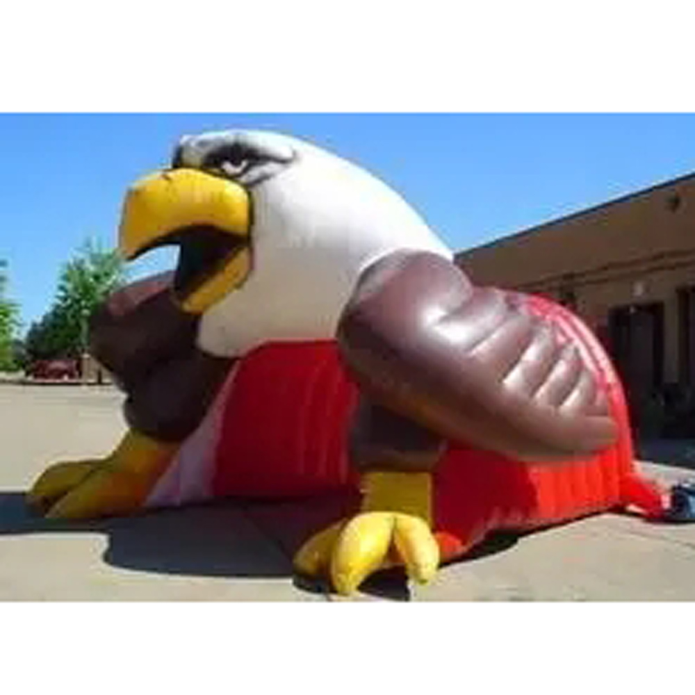 Factory Giant Custom Eagle Inflatable Mascot Tunnel,Football Entrance Tent For Stadium Decoration