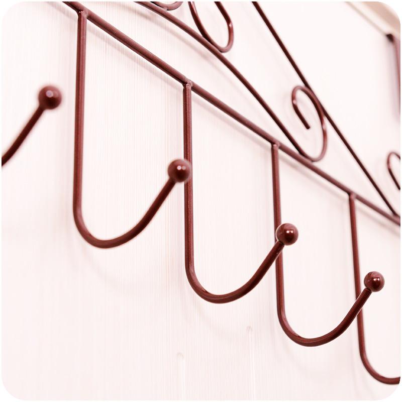 GOMING Student Dormitory Durable Bed Hanger Clothes Wall Hanging Hook Creative 7Hooks Wrought Iron Seamless Door Hanging Hook
GOMING Student Dormitory Durable Bed Hanger Clothes Wall Hanging Hook Creative 7Hooks Wrought Iron Seamless Door Hanging Hook
