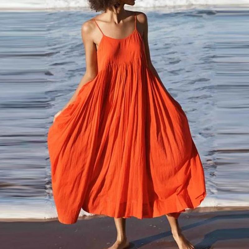 2020 Summer New Slip Cotton Loose Dress Women Long Dress Solid Color Plus Size -3XL Boho Maxi Dresses Female Vestidos#J3, Black
2020 Summer New Slip Cotton Loose Dress Women Long Dress Solid Color Plus Size -3XL Boho Maxi Dresses Female Vestidos#J3, Black