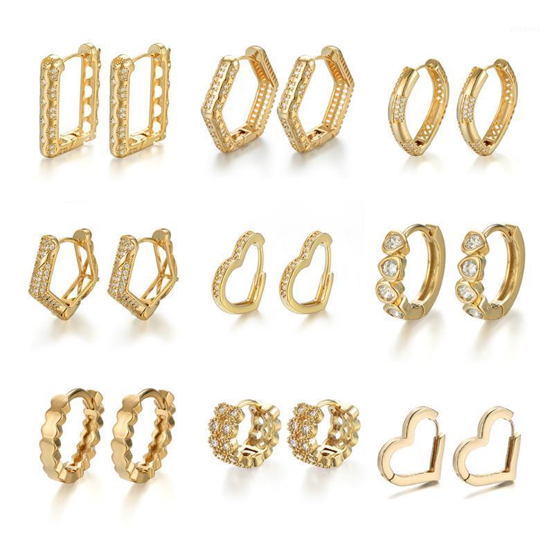 Hoop & Huggie Top Quality Geometric Crystal CZ Zircon Korea Earrings 2021 Trendy Heart Statement Small Earring Female Wedding Jewelry1
Hoop & Huggie Top Quality Geometric Crystal CZ Zircon Korea Earrings 2021 Trendy Heart Statement Small Earring Female Wedding Jewelry1