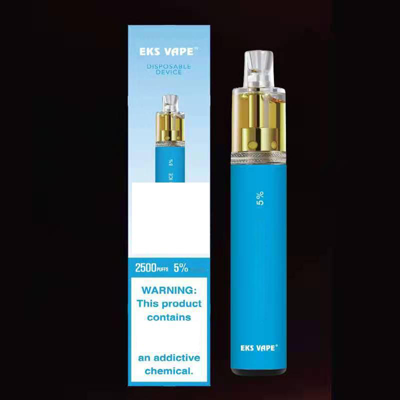 100% Original EKS Disposable Vape 2500 puffs E Cigarette Vapor Rechargeable 2.5ml Prefilled Portable Vaporizer Stick VS puff air bar xxl
100% Original EKS Disposable Vape 2500 puffs E Cigarette Vapor Rechargeable 2.5ml Prefilled Portable Vaporizer Stick VS puff air bar xxl