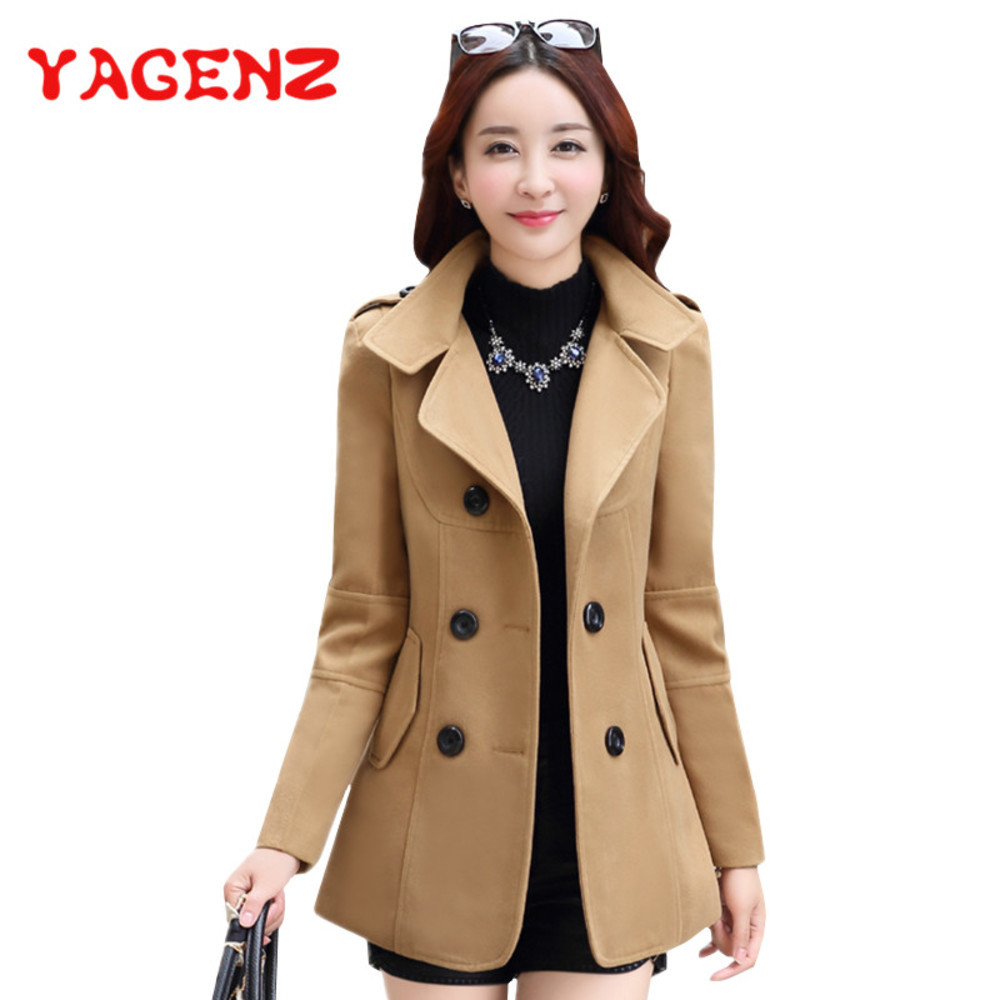 YAGENZ 2019 Winter Clothes Short Wool Women Korean Autumn Woolen Coat Fashion Double-breasted Jacket Elegant Blend 77, Black
YAGENZ 2019 Winter Clothes Short Wool Women Korean Autumn Woolen Coat Fashion Double-breasted Jacket Elegant Blend 77, Black