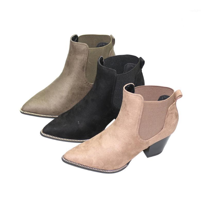 Women Shoes New 2020 Fashion Pointed Toe High Square Heel Woman Ankle Boots Cool Hoof Heels Motorcycle Style Riding Equestrian1, Beige
Women Shoes New 2020 Fashion Pointed Toe High Square Heel Woman Ankle Boots Cool Hoof Heels Motorcycle Style Riding Equestrian1, Beige