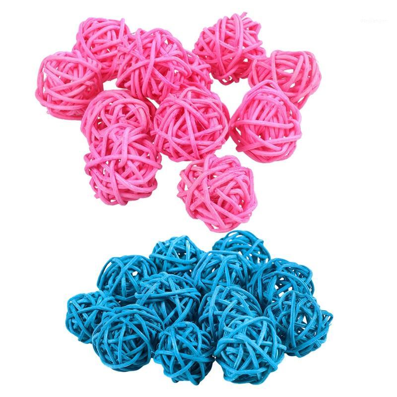 Promotion! 24 Pcs 3Cm Rattan Wicker Ball for Garden, Wedding, Party Decoration, 12 Pcs Blue & 12 Pink1, As shown
Promotion! 24 Pcs 3Cm Rattan Wicker Ball for Garden, Wedding, Party Decoration, 12 Pcs Blue & 12 Pink1, As shown