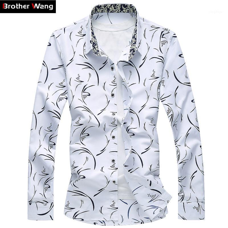 Wholesale- 2017 New Men's Shirt Large Size Business Leisure Print Long Sleeve Shirt Slim Male Brand Casual Shirt 5XL 6XL 7XL1, Navy
Wholesale- 2017 New Men's Shirt Large Size Business Leisure Print Long Sleeve Shirt Slim Male Brand Casual Shirt 5XL 6XL 7XL1, Navy