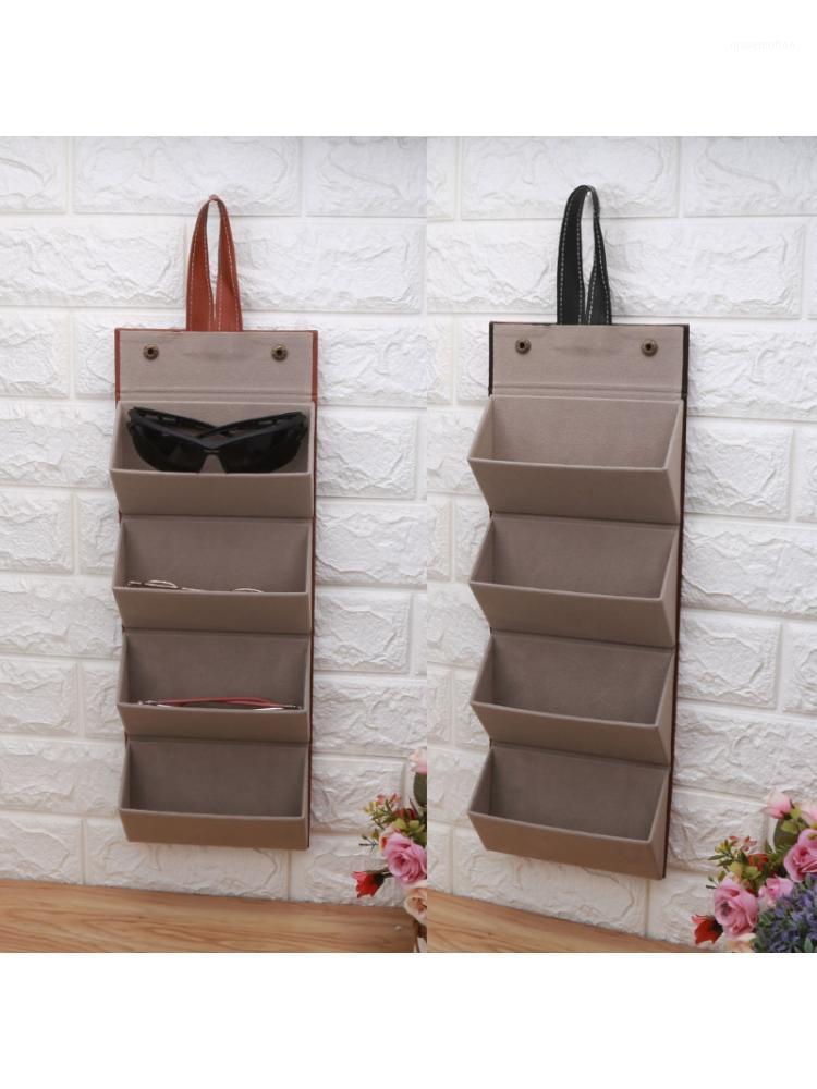 4 Slots Foldable PU Leather Sunglasses Eyeglasses Eyewear Travel Organizer Case M7DD1
4 Slots Foldable PU Leather Sunglasses Eyeglasses Eyewear Travel Organizer Case M7DD1