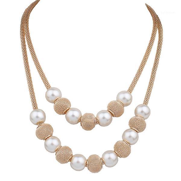 Hot Imitation Pearl Ball Pendant Necklace Women Lady Girl Fashion Golden Layers Sweater chain Gift Statement1
Hot Imitation Pearl Ball Pendant Necklace Women Lady Girl Fashion Golden Layers Sweater chain Gift Statement1