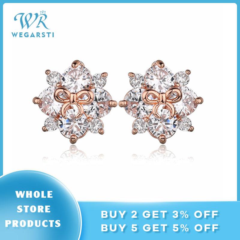 WEGARSTI 925 Sterling Silver Dazzling CZ Crystal Stud Earrings For Women Korean Style Earrings Party Fine Jewelry Dropping
WEGARSTI 925 Sterling Silver Dazzling CZ Crystal Stud Earrings For Women Korean Style Earrings Party Fine Jewelry Dropping