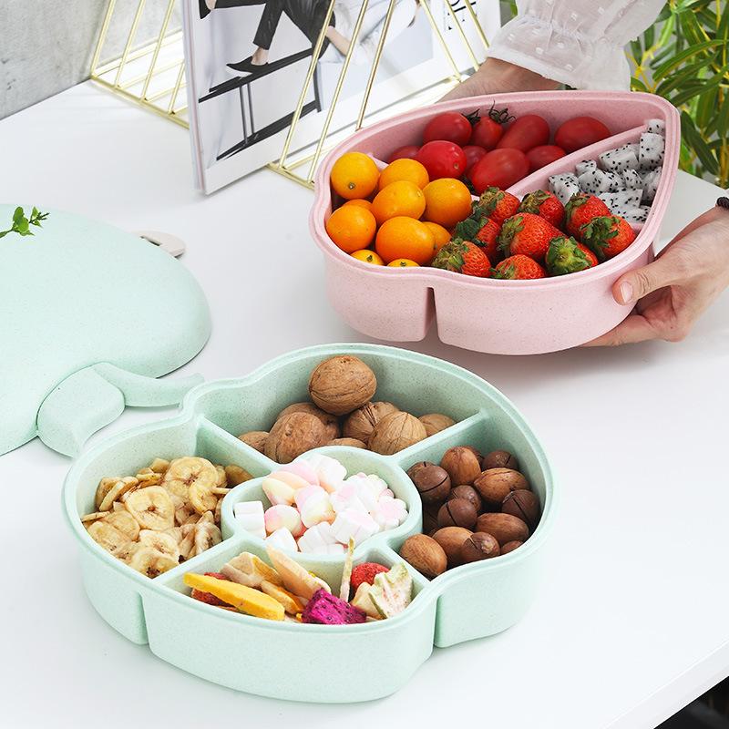 Simple household wheat living room creative candy plastic fruit box new year multifunctional melon seeds dried fruit boxLX101105
Simple household wheat living room creative candy plastic fruit box new year multifunctional melon seeds dried fruit boxLX101105