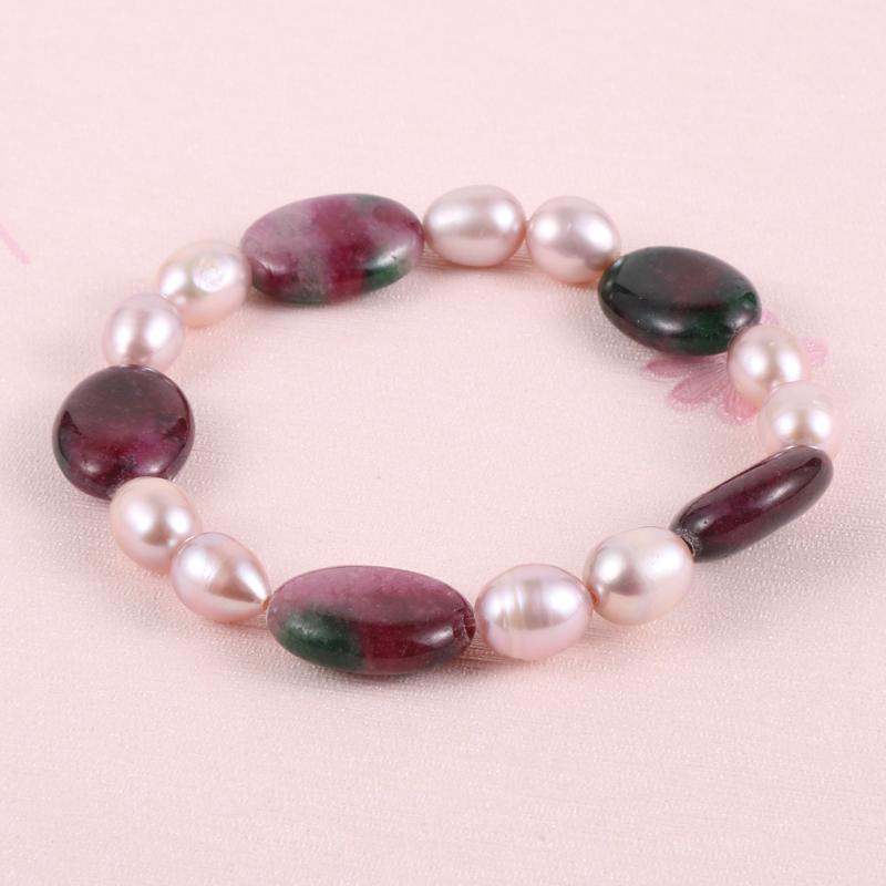 Women Girls Natural Stone Quartz Freshwater Pearl Bracelet Mixed Color Crystal White Pink Purple Pearls Bangle Fashion Jewelry
Women Girls Natural Stone Quartz Freshwater Pearl Bracelet Mixed Color Crystal White Pink Purple Pearls Bangle Fashion Jewelry