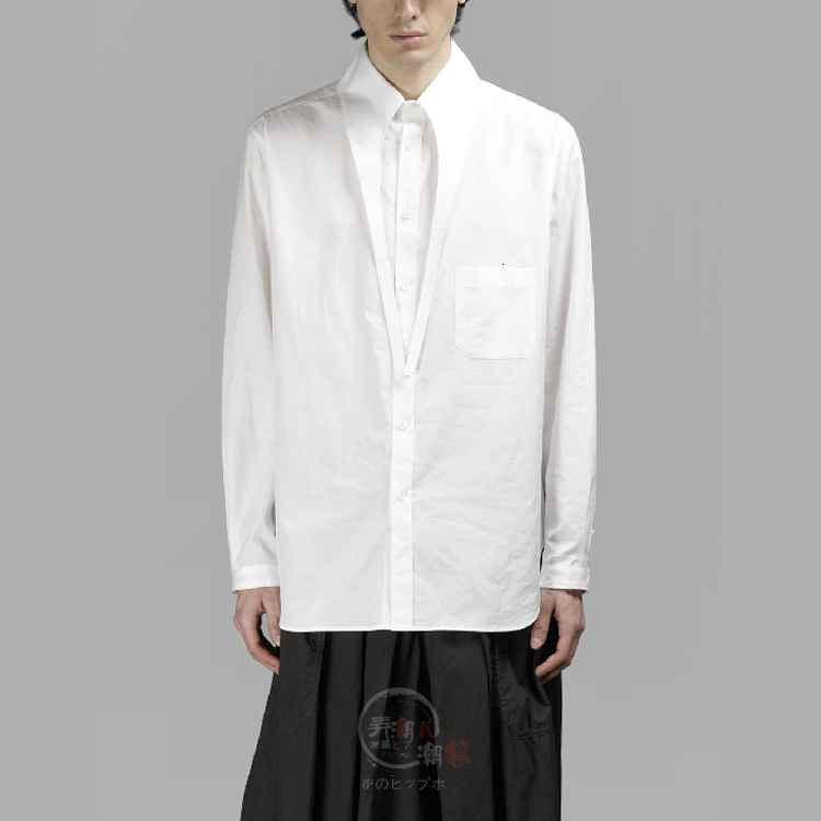 2021 New Men's Hair Stylist Custom-made Baggy Shirt with Wide Collar. S-6xl!! OU6H, Black
2021 New Men's Hair Stylist Custom-made Baggy Shirt with Wide Collar. S-6xl!! OU6H, Black