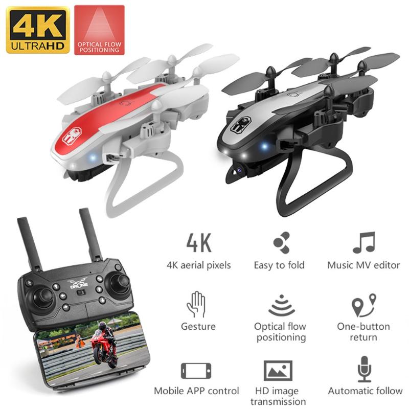 New KY909 collapsible drone with One Key Takeoff and Landing dual camera 4K HD WiFi FPV 3D Flip optical flow RC quadcopter
New KY909 collapsible drone with One Key Takeoff and Landing dual camera 4K HD WiFi FPV 3D Flip optical flow RC quadcopter
