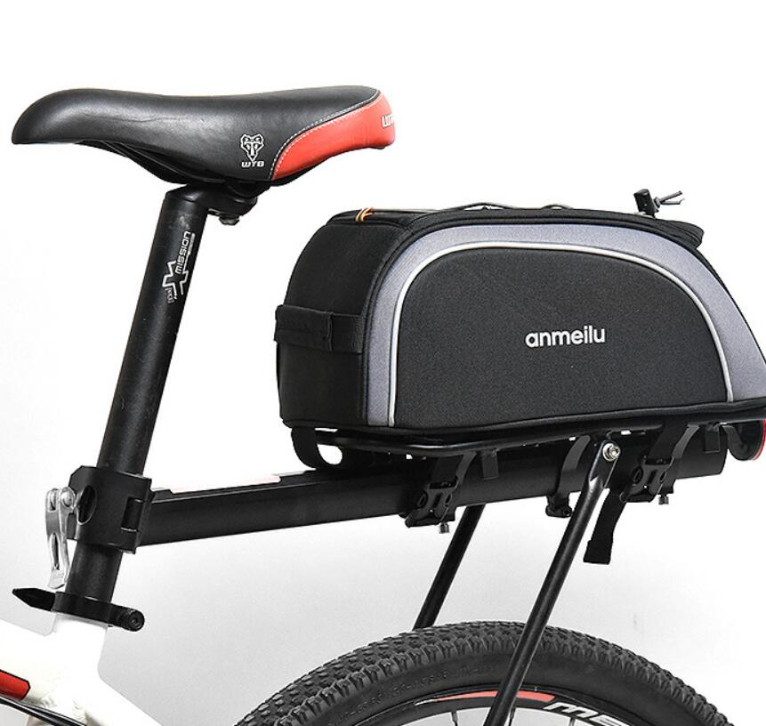 Bicycle load bag rear shelf bag hard shell waterproof large capacity driving bag rear seat riding equipment
Bicycle load bag rear shelf bag hard shell waterproof large capacity driving bag rear seat riding equipment