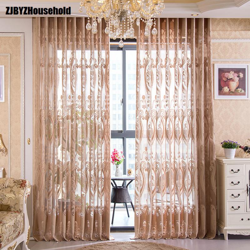 The New European Style Tulle Sheer Classical Jacquard Window Screening Curtains for Living Dining Room Bedroom
The New European Style Tulle Sheer Classical Jacquard Window Screening Curtains for Living Dining Room Bedroom