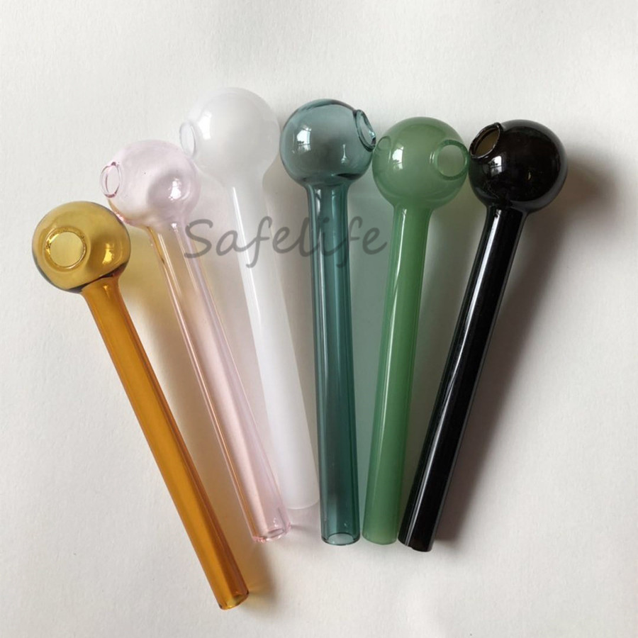 4inch 6inch Clear Colorful Pyrex Glass Oil burner pipe transparent Glass Oil Burner Pipe glass Smoking pipes water Hand pipes
4inch 6inch Clear Colorful Pyrex Glass Oil burner pipe transparent Glass Oil Burner Pipe glass Smoking pipes water Hand pipes