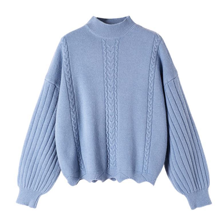 Lauri Laki Solid Pullover Knitted Sweater Women Thick Warm O-neck Loose Long Sleeve Sweater Autumn Winter Tops, Beige
Lauri Laki Solid Pullover Knitted Sweater Women Thick Warm O-neck Loose Long Sleeve Sweater Autumn Winter Tops, Beige