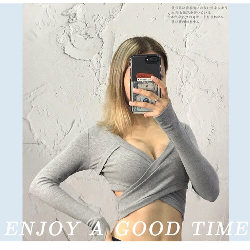 yoga tops women crop top long sleeve sports shirt activewear fitness workout professional clothes for sport tank top women, Black
yoga tops women crop top long sleeve sports shirt activewear fitness workout professional clothes for sport tank top women, Black